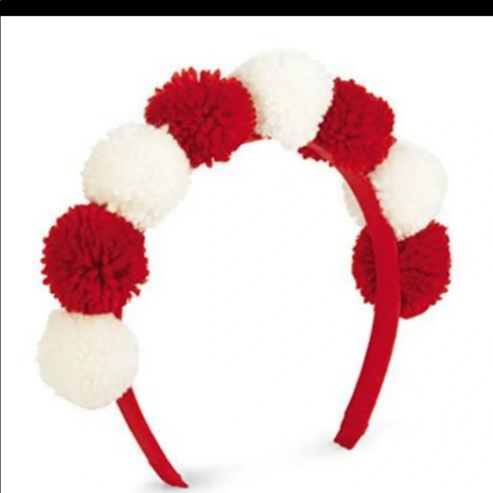 ONLY 2 LEFT!! 🎅🏼🎄🆕 Mud Pie: Girls- Pom Pom Headband